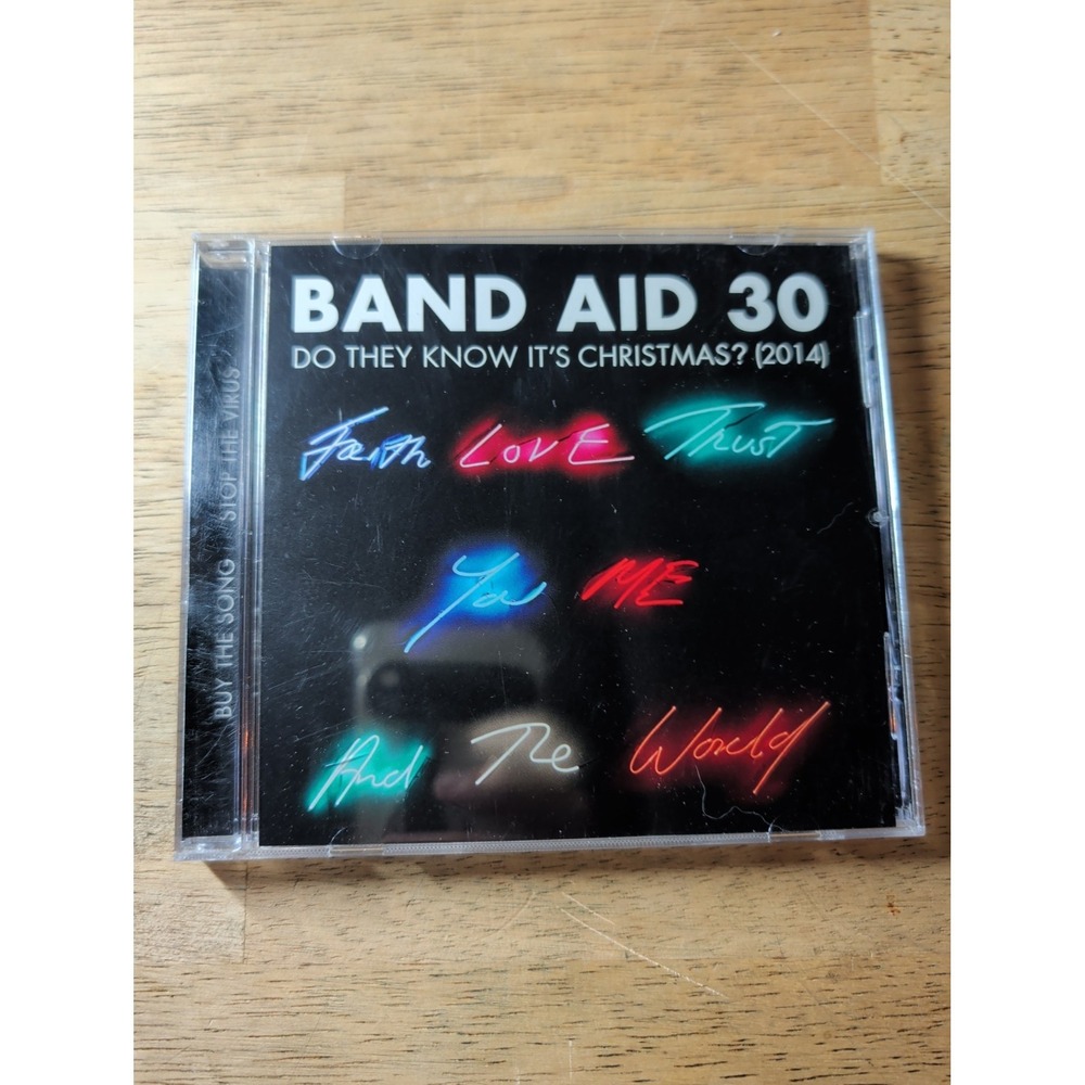 Band Aid 30 CD Single Sealed VG 602547148421 1984 1989 2004 2014 Midge Ure